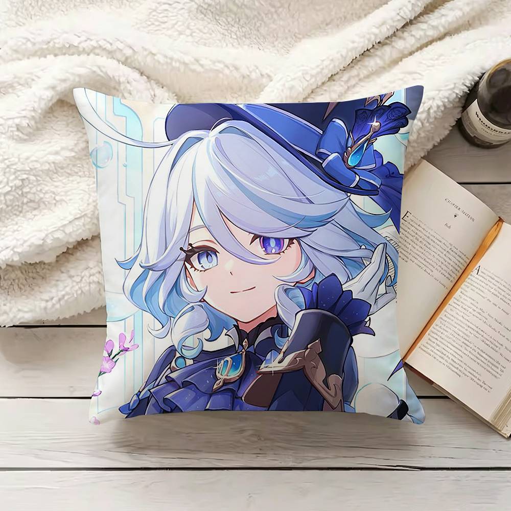 FFurina Genshin Impact Various Sizes Square Pillow Case For Car Home Bedchamber Decor