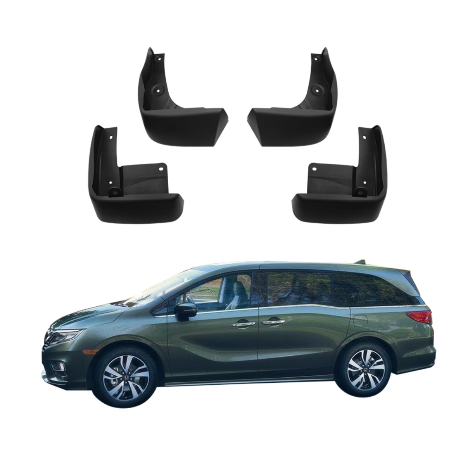 

4PCS Car Mud flaps Splash Guards Mudguards Car Mud Flaps Compatible with Honda Odyssey (US)2018 2019 2020 2021 2022 2023 BT-18 чёрный