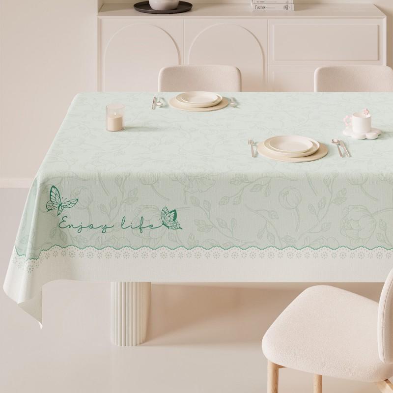 PVC Waterproof Oil-Resistant Heatproof Table Mat Dining Coffee Ins Style Easy Clean Non-Slip Tablecloth
