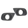 2x Front Fog Light Cover Black For 2011-2018 Dodge Journey 68088686AA 68088686AB