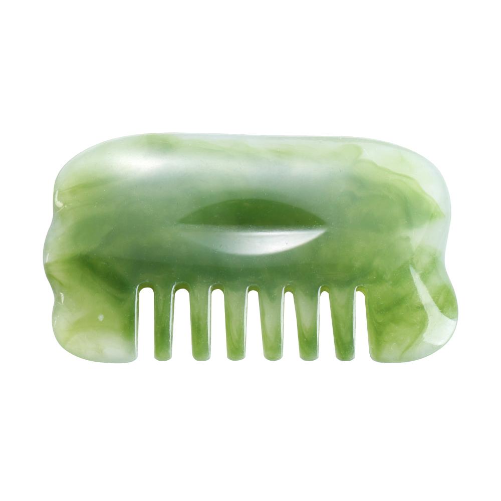 Health Care Eye Face Neck Care Gua Sha Board Facial Massage Tool Natural Resin Facial Relaxing