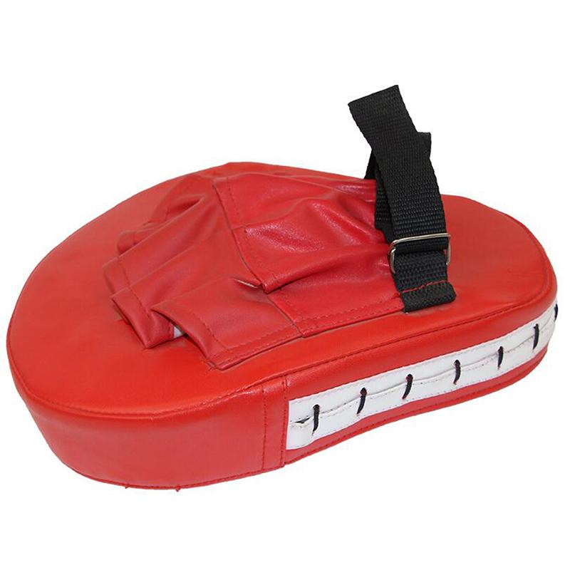 1Pc Kick Boxing Mitt Focus Gloves Pad Training Punch Target Pu Leather Palm Pad