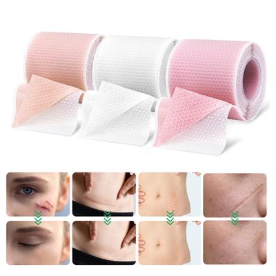 Silicone Scar Sheets Scar Tape Roll Professional Soft Scar Strips for Surgical Scars Keloids Acne Scar Treatment Silicone Gel Patch