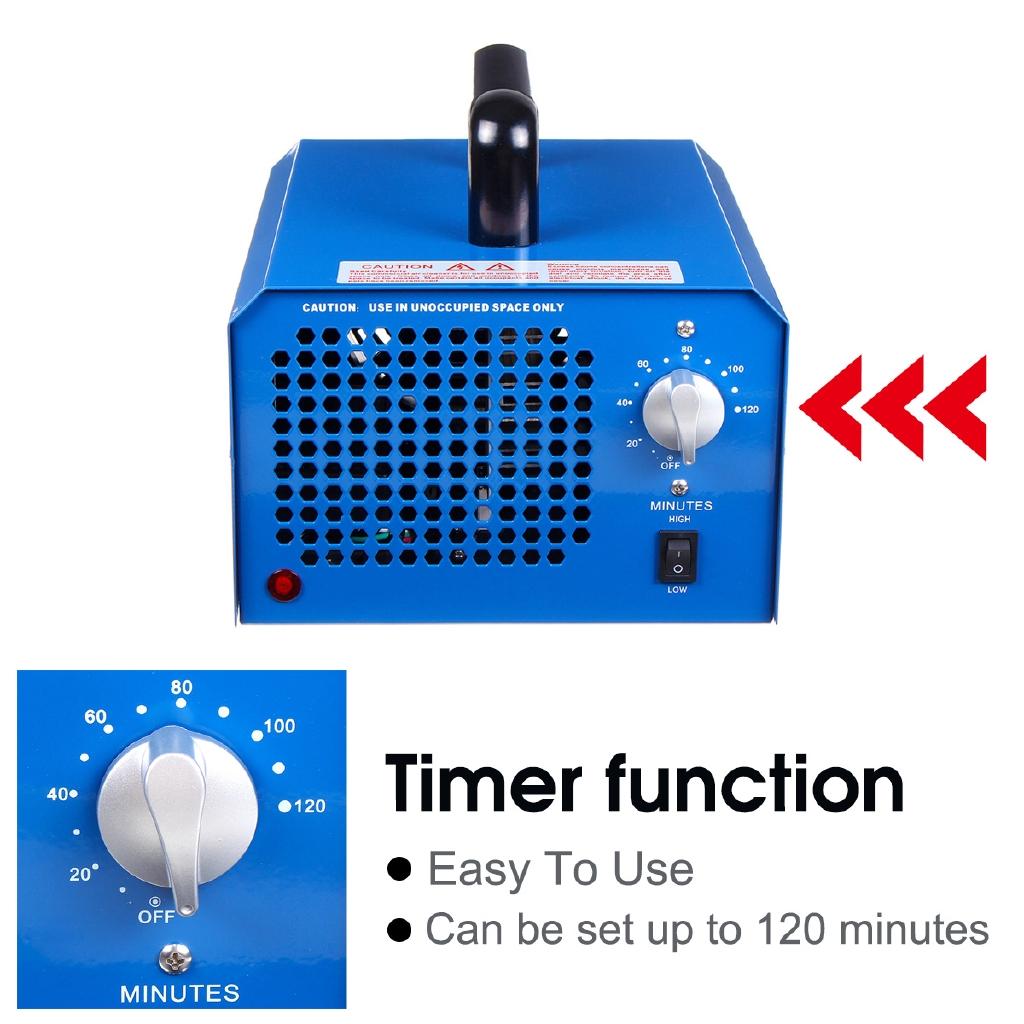 100W Air Ozonizer Air Purifier Household Deodorizer Ozone Ionizer Generator Sterilization Germicidal Filter Disinfection