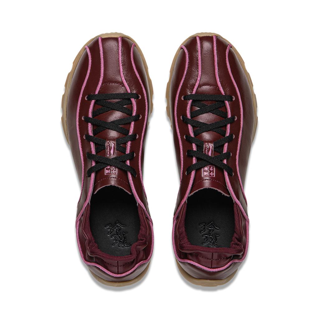 Li Ning Milan Fashion Week Show Style Linglong Trendy Comfortable Sports Wear Resistant Lightweight Low-Top Lifestyle Casual Shoes AZGW356-1