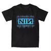 Harajuku Nine Inch Nails Tshirt Men Oneck Short Sleeve Clothes NIN Music Band Cotton Summer Tops Shirts