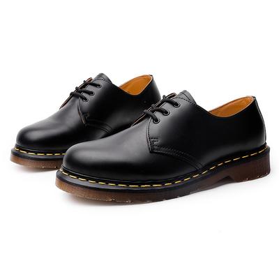 Große Größe 1 Martin Stiefel Trend Loch Low-Top Herren Einzelne Schuhe Runde Spitze Lässig Werkzeug Mode Herren und Damen Kurze Stiefel