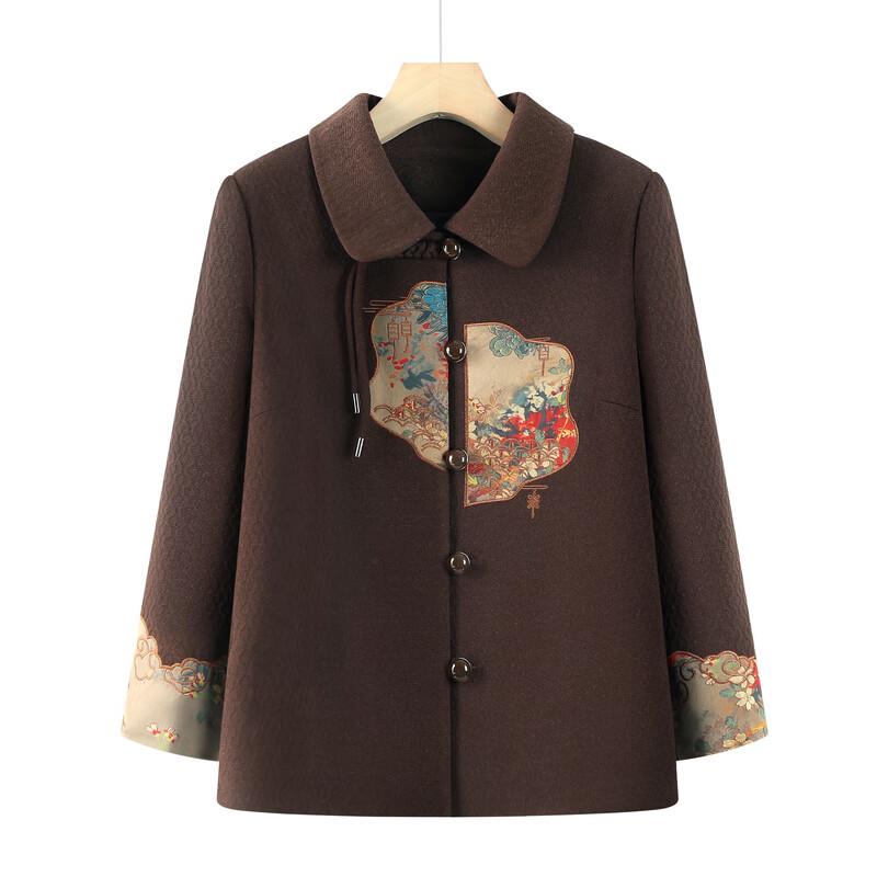 Elderly Women's Chinese Style Autumn Jacket