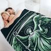 Saint Raphael Archangel - Angel of Healing - Christmas gift Throw Blanket For Baby Personalized Gift Beach Vintage Blankets