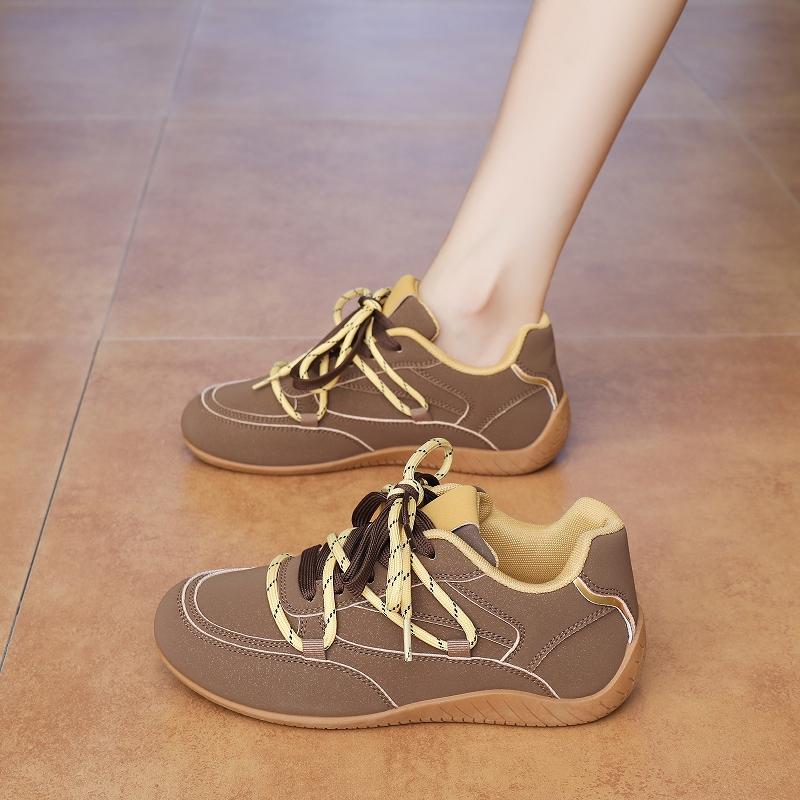 Fashion CRLAYDK Fashion Women's Sneakers Casual Tennis Comfortable Skate Shoes Walking Footwear Ladies Flat Sports Running Trainers