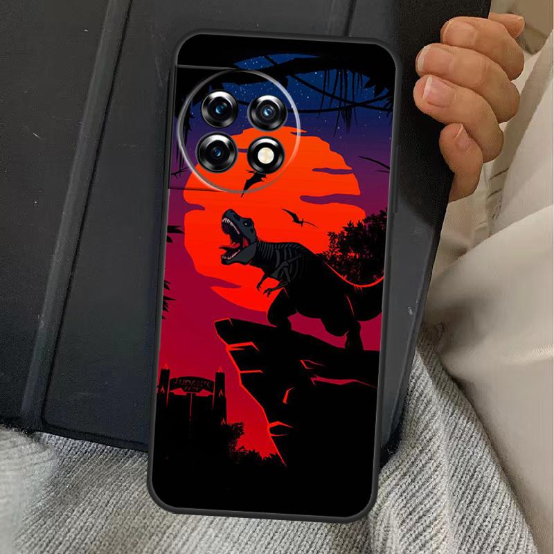 Jurassic Dinosaur Case For OnePlus 15 13 12 11 13R 13T 10T 10R 12R OnePlus Nord 5 CE 2 3 4 Lite N20 N30 Cover