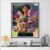 Disney Pittura Diamante, Illustrazione Tema Mirabeauty Carino Fai da Te Mosaico di Strass Kit Punto Croce Ricamo Regalo Decorazione Casa