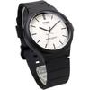 Casio Standard Analog Quartz Watch MW-240-7EV Men's Black White No Box Imported Model
