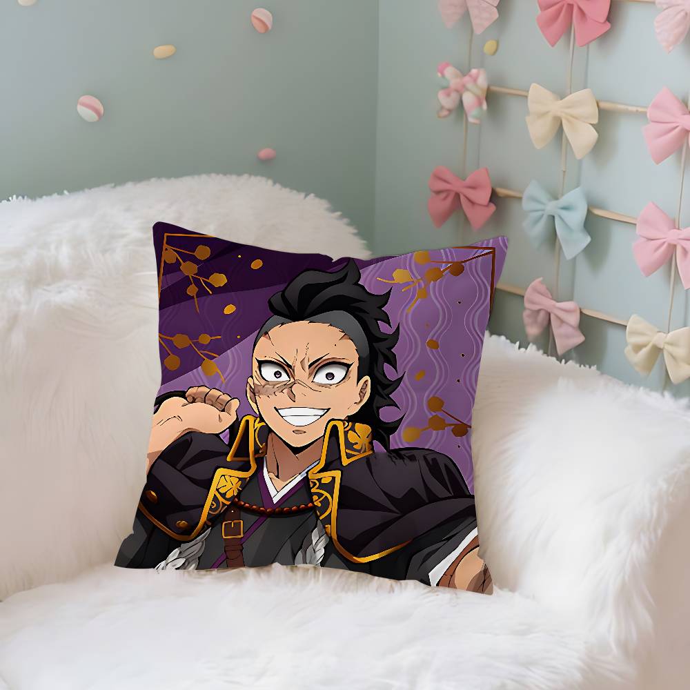 

CoolGgenyashinazugawas Case Plush Fabric Soft Pillowcase Double Sided Print Cushion Cover Household Gifts 40x40CM(16x16in)