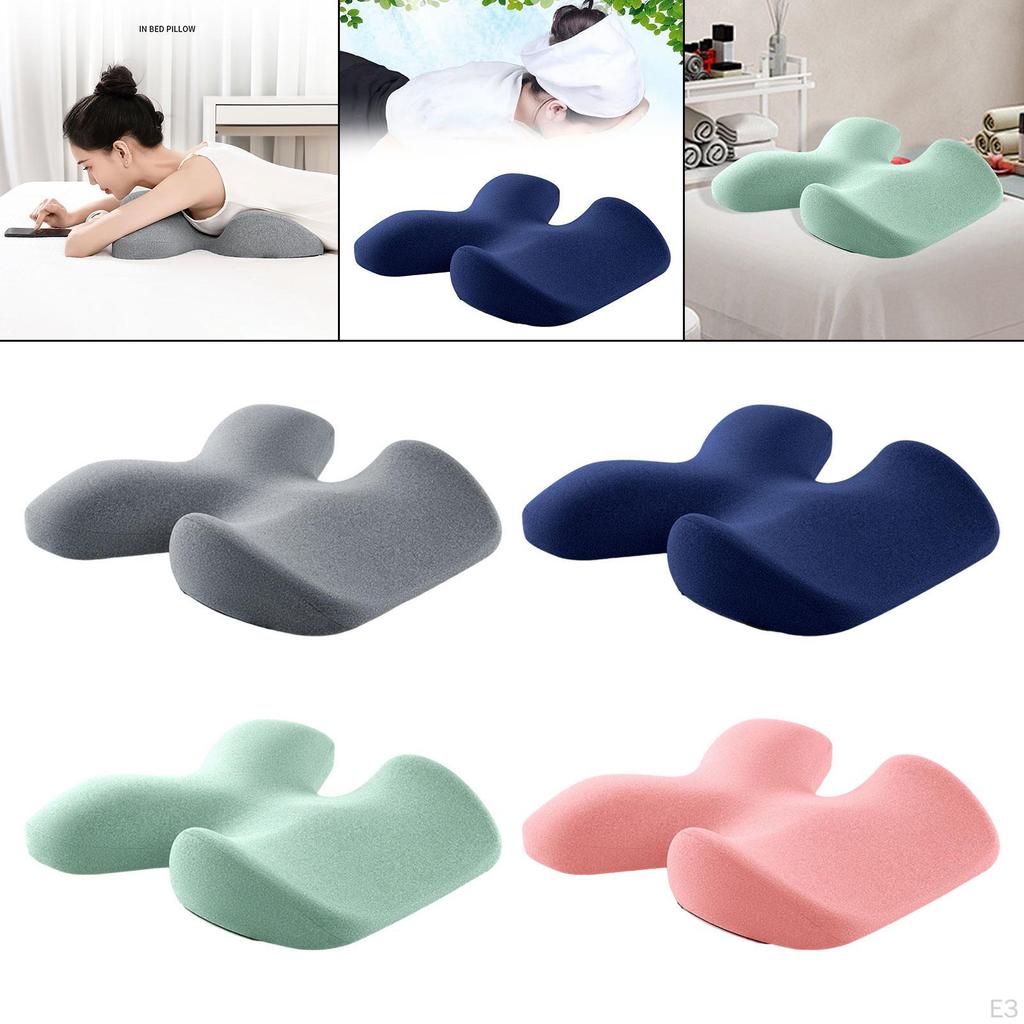 Breast Pillow for Massage Memory Foam Lying Down Table Rest Multipurpose Salon