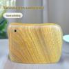 Natural Green Sandalwood Gua Sha Board - Square Design, Handcrafted, Lacquer-Free, Original Wood Color.