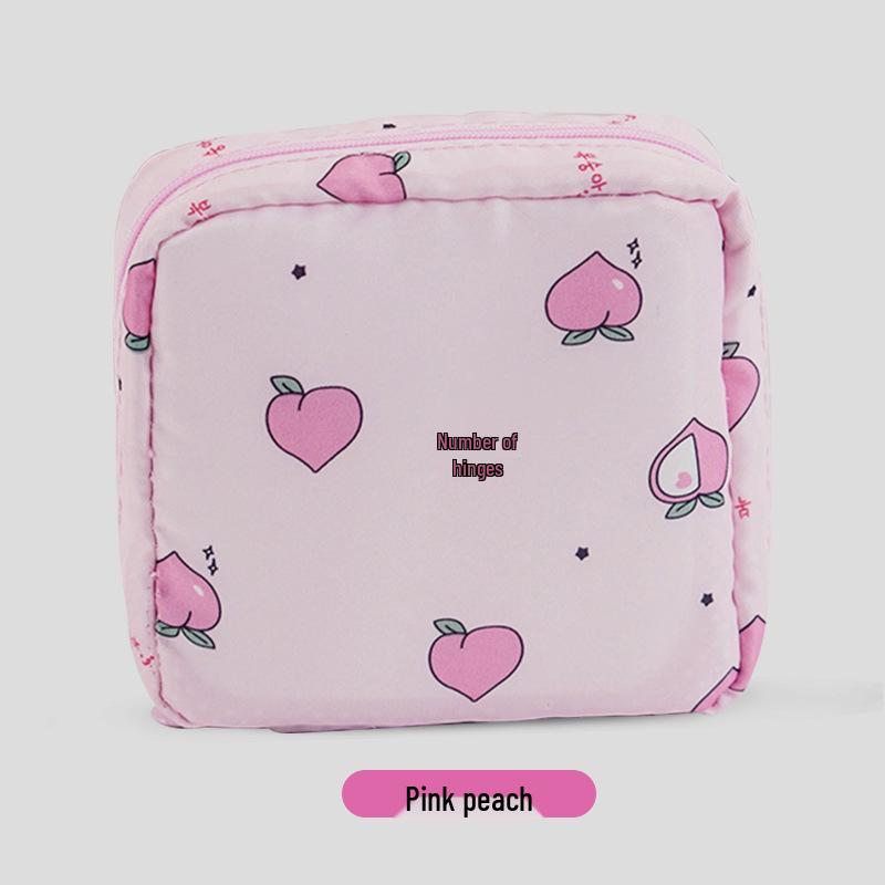 

Портативная милая мультяшная многофункциональная сумка: Большая вместимость для помады, гигиенических прокладок и монет