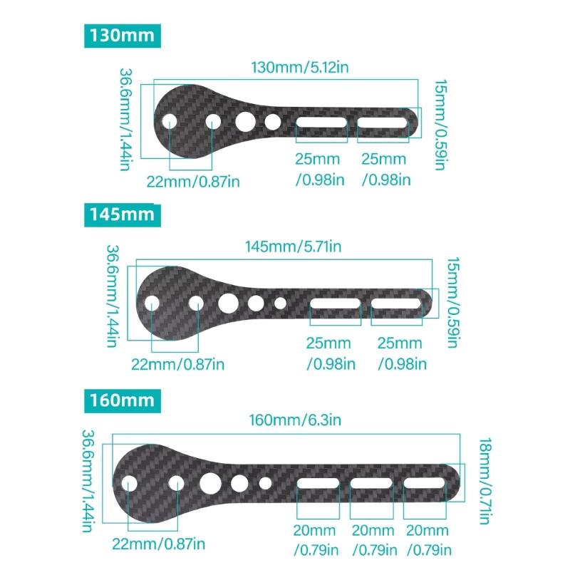 Lightweight Carbon Fiber Bike Mount Universal Holder Adjustable Design Secure Fit Bike Stand for Locate Cameras Lights