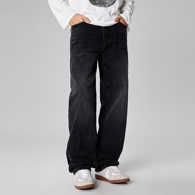 Mainstream Retro Loose Straight Casual Men's Jeans Classic Style