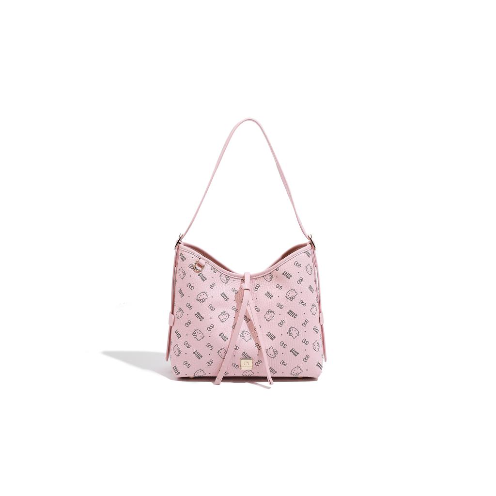 New Sanrio HelloKitty Hello Kitty PU Shoulder Bag Regular Women's Pink/Brown/Milk Tea SHHF41494