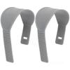 Fietspedalen Straps, 1 Paar Verstelbare Rubberen Teen Straps voor Sportschool Oefenfietsen