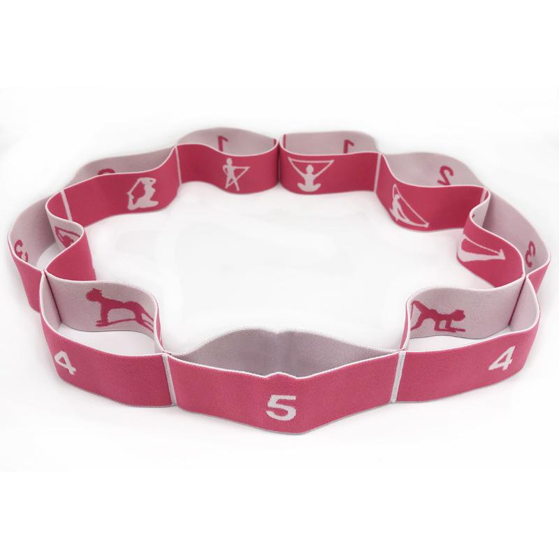 Vícedílný pás na taneční jógu Pomůcky natahovací pás natahovací pás na jógu Pomůcky na jógu pro začátečníky