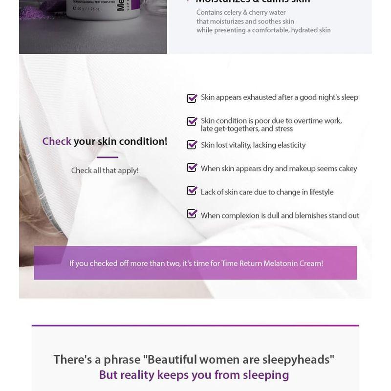 MAXCLINIC Krem z melatoniną Time Return