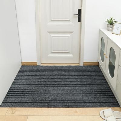 Felpudo para Puerta de Entrada Felpudo Rayado para Recibidor Antideslizante Resistente al Desgaste Absorbente de Agua Felpudo Decoración del Hogar