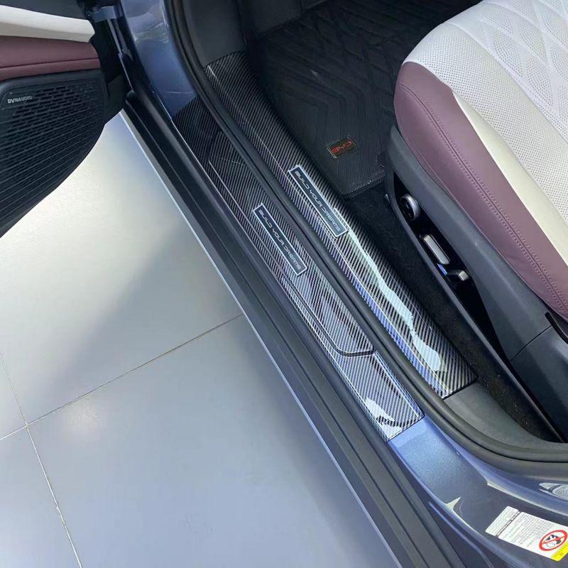 23 BYD Seal Carbon Fiber Door Sill and Rear Bumper Protector Set