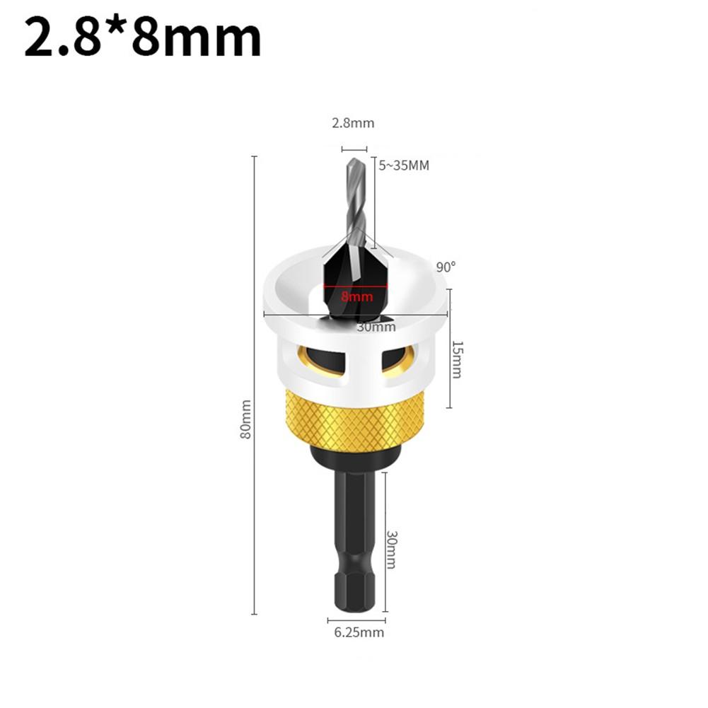 

Точное сверление стало проще Регулируемые зенковочные сверла Материал карбид