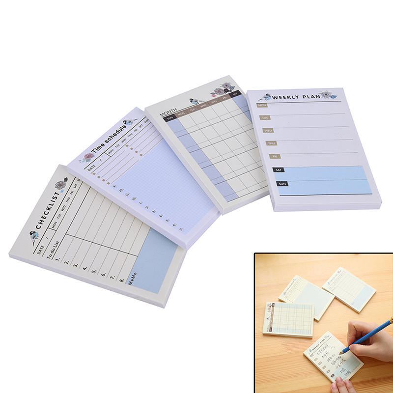 1Pc Schedule Organizer Check List Memo Planner Sticker Notes MemoLabel CL 1Pc Schedule Organizer Check List Memo Planner Sticker Notes MemoLabel CL