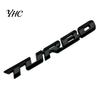 Cool 3D Alloy Metal Letter Turbo Car Motorcycle Emblem Badge Sticker Decal Decor
