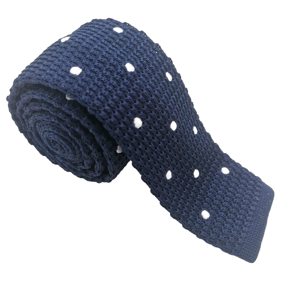 

[NECOTIA] Amazon Exclusive Brand Knit Tie for Men - Cool Biz, Striped, Formal, Casual, Stylish (B)