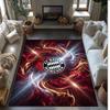 Tappeto Morbido Area Rug con Motivo Calcio Bayern Monaco Antiscivolo Tappeto per Pavimento Interno Tappetino Decorazione Sportiva per Camera da Letto