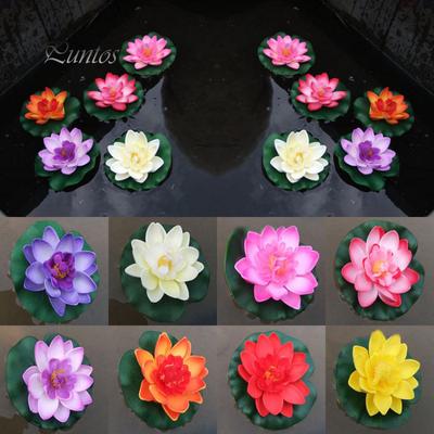 Seerose, schwimmende Blume, Lotus, für Zuhause, Garten, Teich, Aquarium