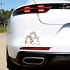Cat Pattern Car Stickers for Window Fuel Tank Bumper Auto Scratch Blocking Sticker Waterproof Motorcycle Decals Helmet Decal