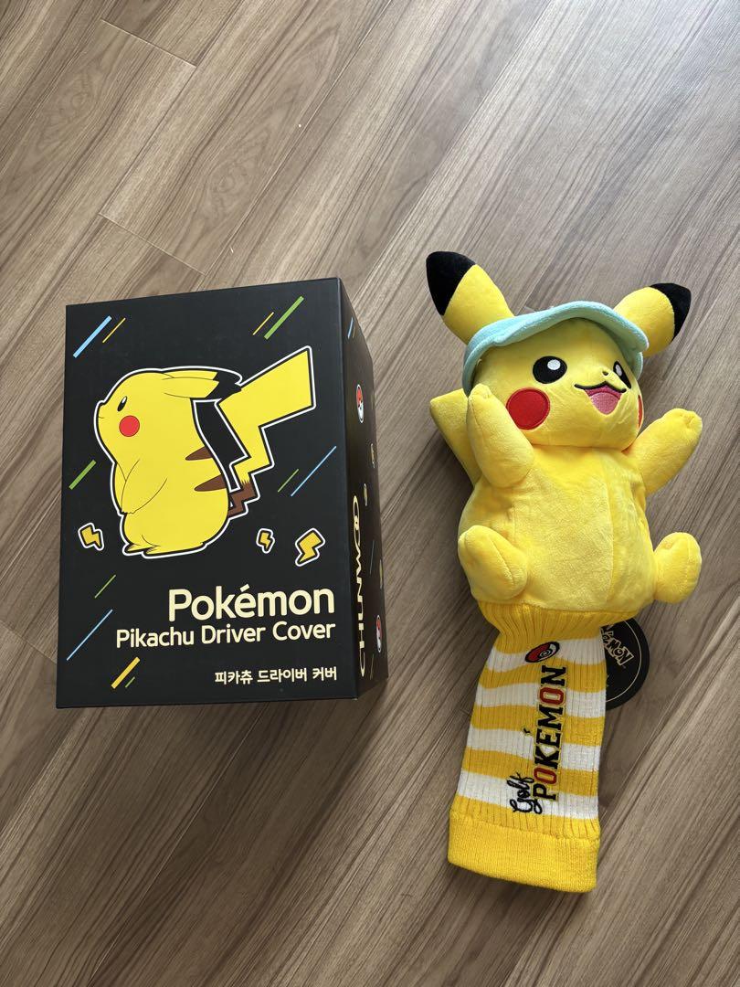 

[USED] Pikachu plush driver cover