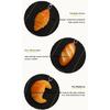 Mini Bread Style Keychain Capricious Food Inspired Charm Bread Key Holder Perfect For Personalizing Belongings