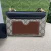 [Pre-Owned] Padlock Moonlight Treasure Box Series Metal Lock Logo Canvas And Leather Crossbody Bag Small - Very Good #1EGZMR3