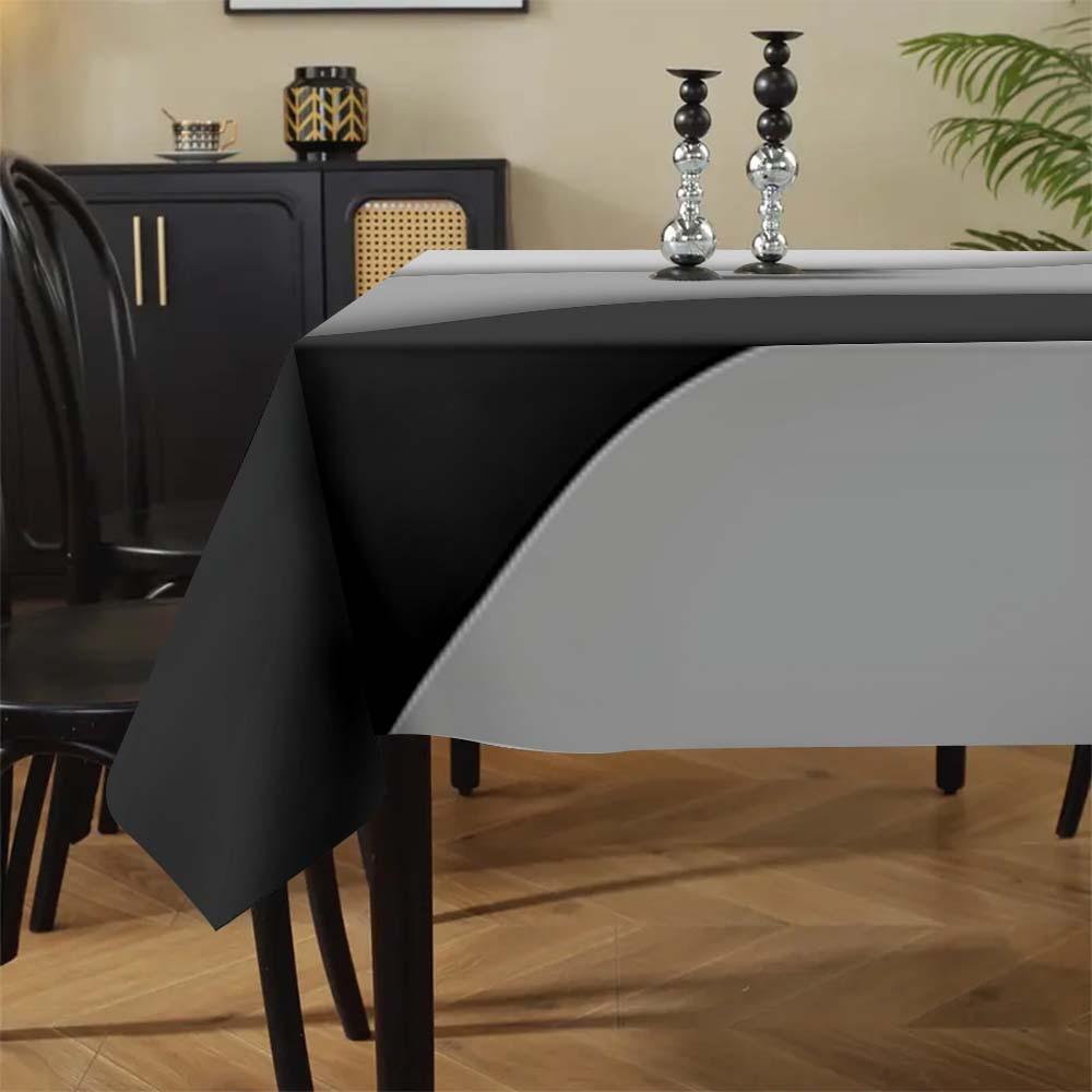 Simple Geometric Pattern Tablecloth - Suitable for Picnics, Camping, Weddings, Parties, Etc.