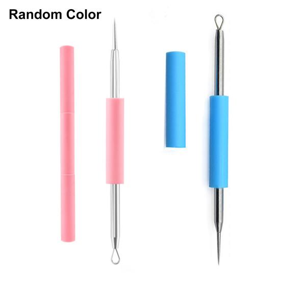 

Инструмент для удаления прыщей из нержавеющей стали, игла для ухода за кожей лица