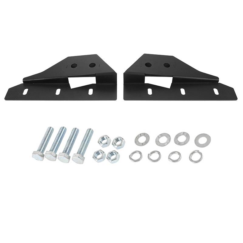 

Автомобильные аксессуары 2 шт. кронштейны для крепления противотуманных фар на передний бампер подходят для Ford Bronco 2024 2024 кронштейны для крепления противотуманных фар с винтом чёрный