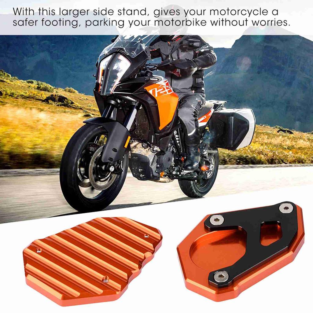 Motorcycle Kickstand Side Stand Enlarger Pad Plate for 1050 1090 1190 1290 Adventure Super