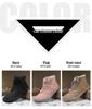 Men's and Women's Non-slip Five-finger Cotton Snow Boots with Thick Velvet Lining.