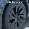 XINLIN 4PCS 19 Inch For Tesla Model Y Juniper 2025 Wheel Cover Performance Replacement Wheel Hub Cap Full Rim Cover Accessories