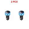 1~5PCS 15w Cigarette Lighter Universal Car Accessories With Led Voltage Current Display Car Charger Dual Usb Port