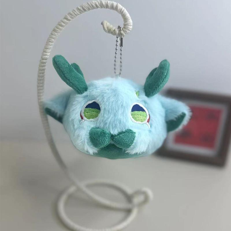10cm Funina Doll Pendant Genshin Impact Surrounding Fengyuan Manye Dartalia Fan Cat Dumpling Two-dimensional Cute Plush Toy Pendant