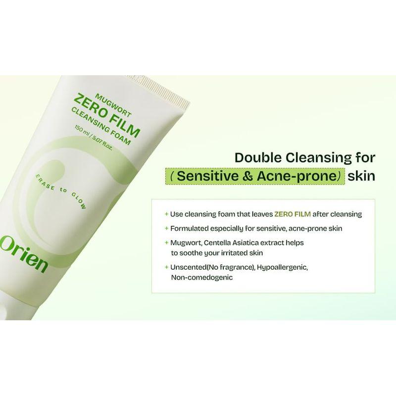 Orien - Mugwort Zero Film Cleansing Foam