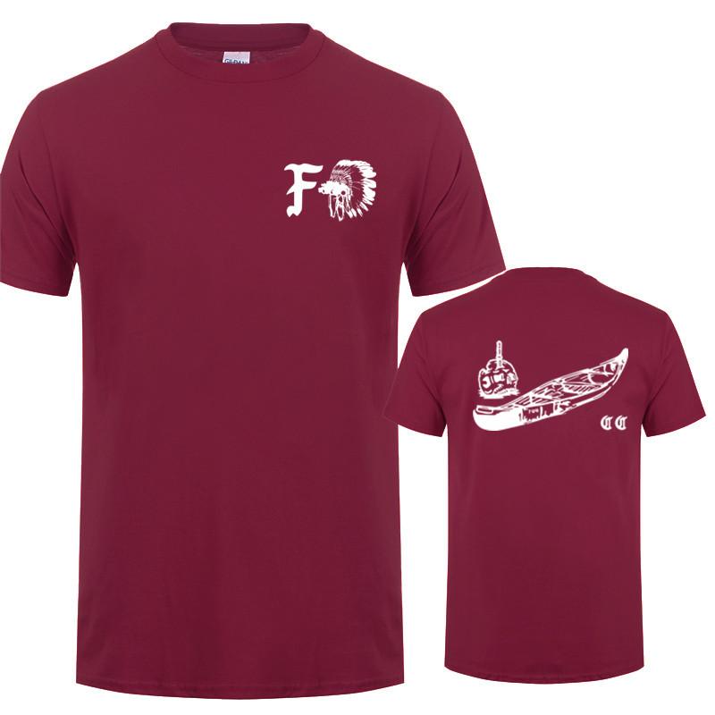 Fog Print T-shirt Forward Viewing Group Gbrs Men's T-shirt Summer Crew Collar T-shirt Men's Casual Cotton Summer Clothing Top