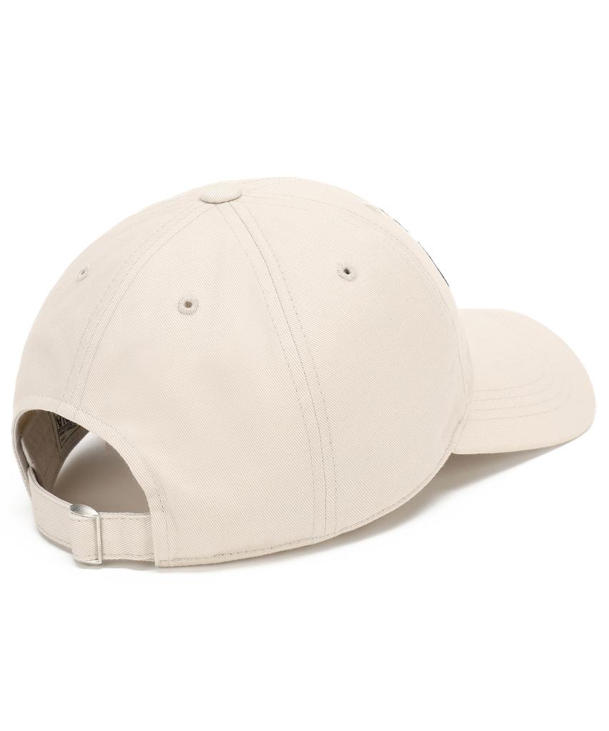 COLUMBIA UNIVERSITY Oversize Logo Cotton Ball Cap Gray
